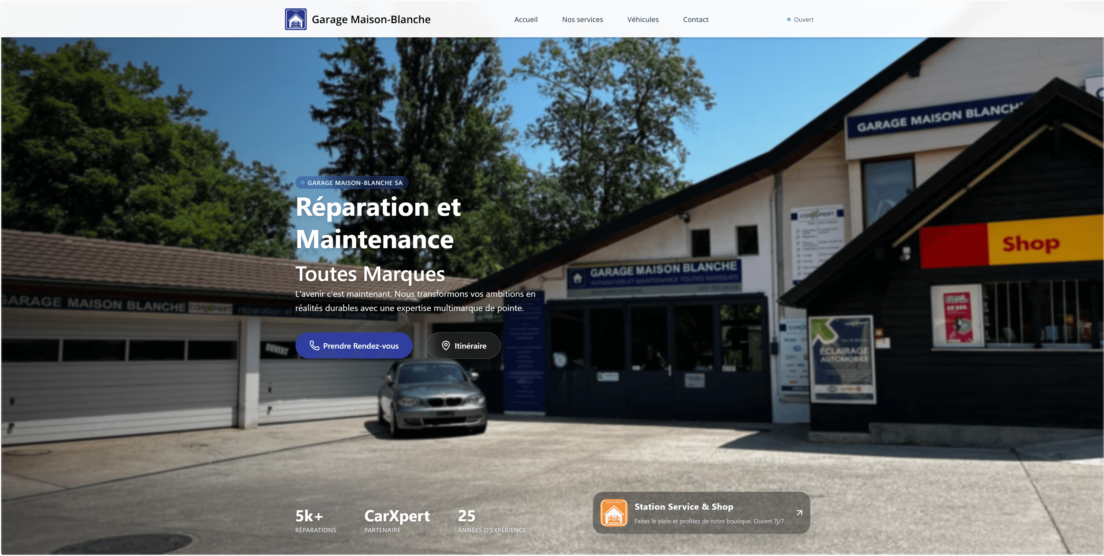 Project Garage Maison-Blanche